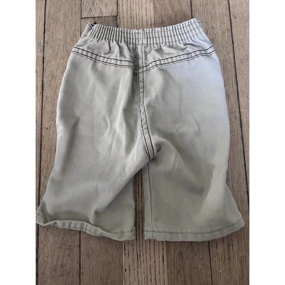 Vintage 1970s Montgomery Ward vintage Bell Bottom Pants Beige 12-18 Months